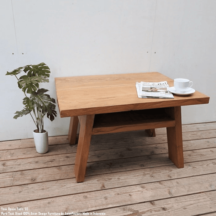 一点物 オールドチーク アンティークテーブル 幅76cm 奥行60cm 高さ46cm 無垢材 勉強机 文机 飾り台1枚目の画像