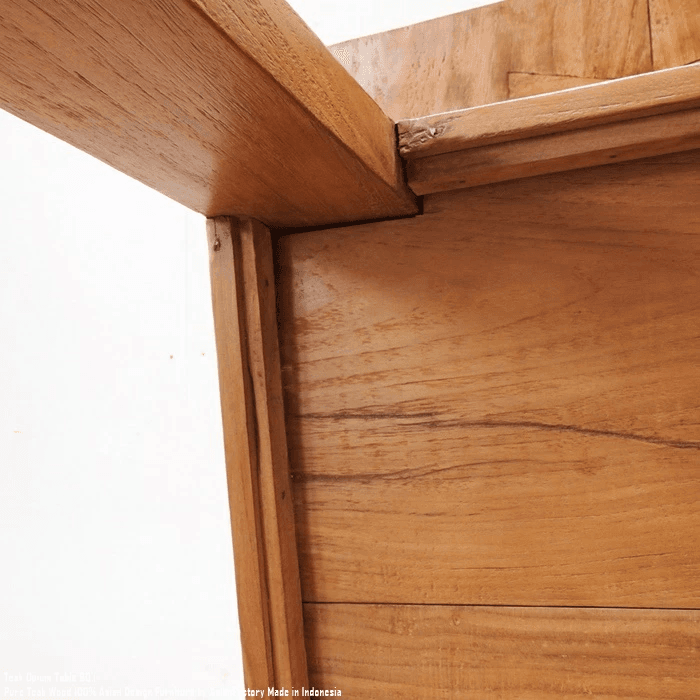 一点物 オールドチーク アンティークテーブル 幅76cm 奥行60cm 高さ46cm 無垢材 勉強机 文机 飾り台 | 17枚目